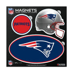New England Patriots Outdoor Magnets 6" x 6"