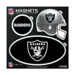 Las Vegas Raiders Outdoor Magnets 6" x 6"