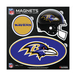 Baltimore Ravens Outdoor Magnets 6" x 6"