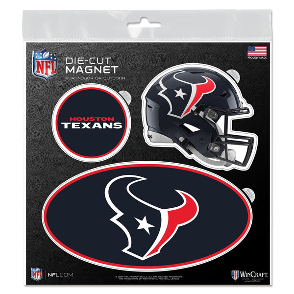 Houston Texans Outdoor Magnets 6" x 6"