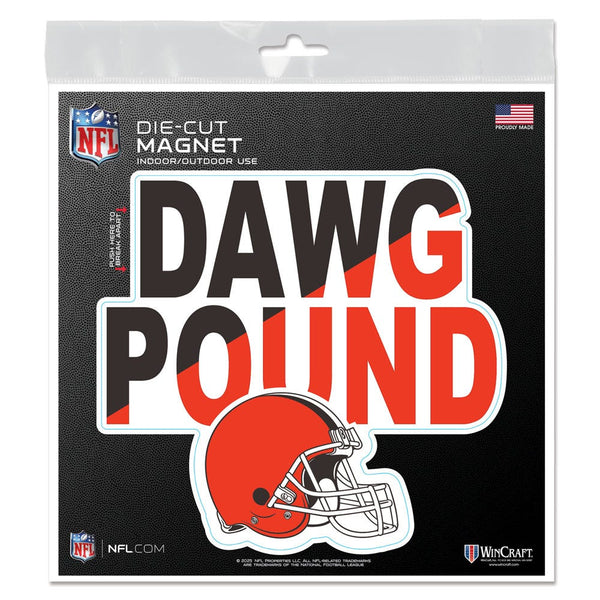 Cleveland Browns Outdoor Magnets 6" x 6"
