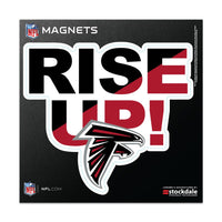 Atlanta Falcons SLOGAN Outdoor Magnets 6" x 6"