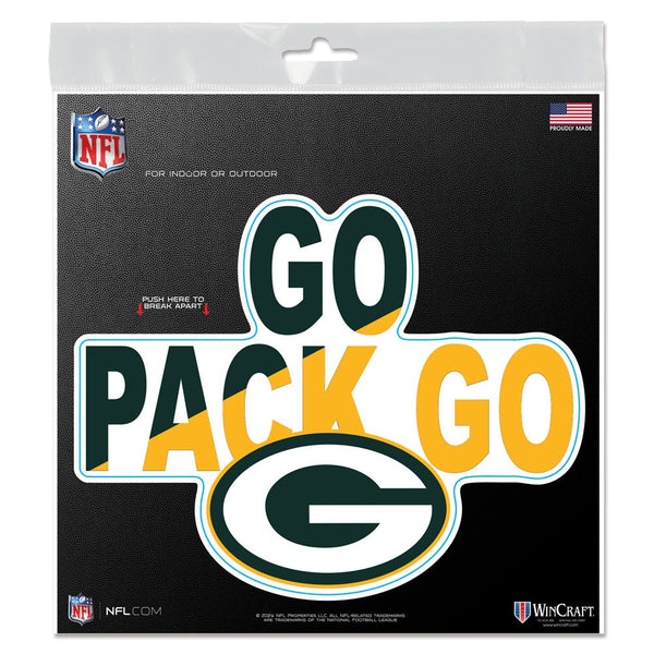 Green Bay Packers Outdoor Magnets 6" x 6"