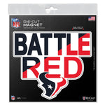 Houston Texans Outdoor Magnets 6" x 6"