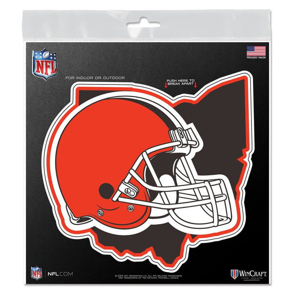 Cleveland Browns Outdoor Magnets 6" x 6"