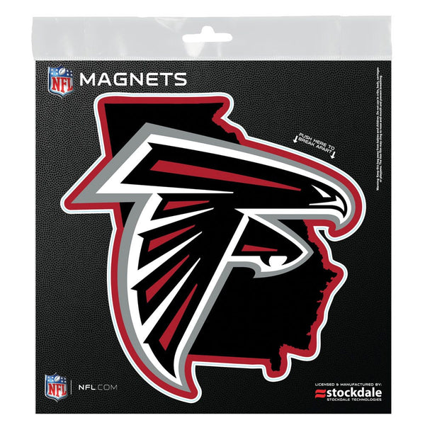 Atlanta Falcons STATE Outdoor Magnets 6" x 6"