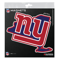 New York Giants STATE Outdoor Magnets 6" x 6"