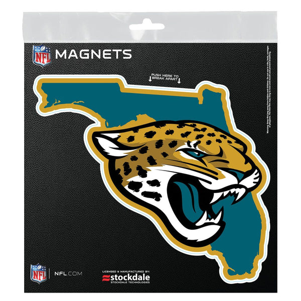 Jacksonville Jaguars STATE Outdoor Magnets 6" x 6"