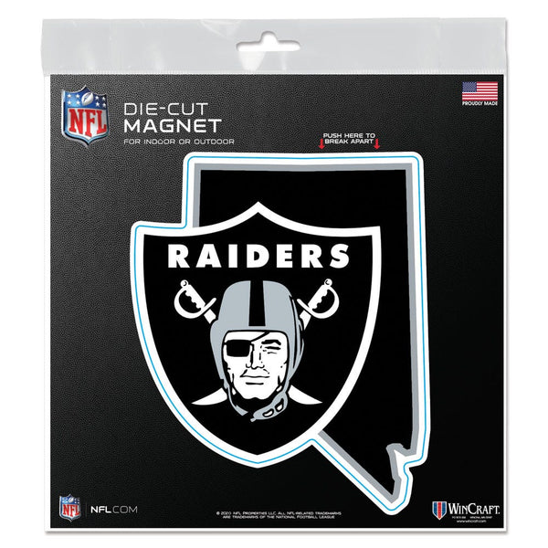 Las Vegas Raiders Outdoor Magnets 6" x 6"