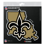 New Orleans Saints STATE Outdoor Magnets 6" x 6"