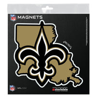 New Orleans Saints STATE Outdoor Magnets 6" x 6"