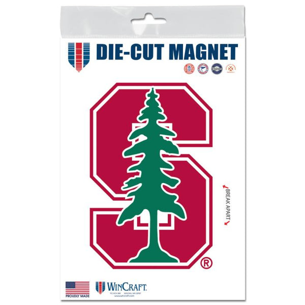 Wholesale-Stanford Cardinal Outdoor Magnets 3" x 5"