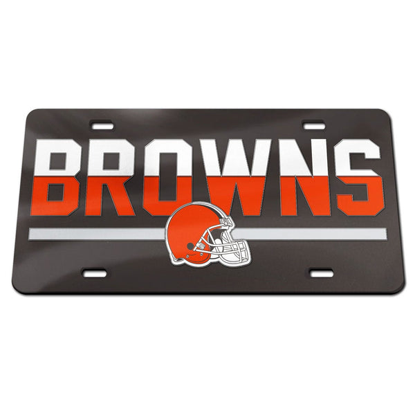 Cleveland Browns Specialty Acrylic License Plate