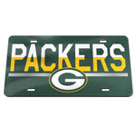Green Bay Packers COLOR DUO Specialty Acrylic License Plate