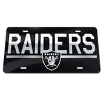 Las Vegas Raiders COLOR DUO Specialty Acrylic License Plate