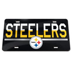 Pittsburgh Steelers COLOR DUO Specialty Acrylic License Plate