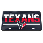 Houston Texans Specialty Acrylic License Plate