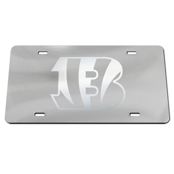 Cincinnati Bengals FROSTED Specialty Acrylic License Plate