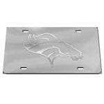 Denver Broncos FROSTED Specialty Acrylic License Plate