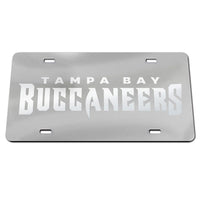 Tampa Bay Buccaneers FROSTED Specialty Acrylic License Plate