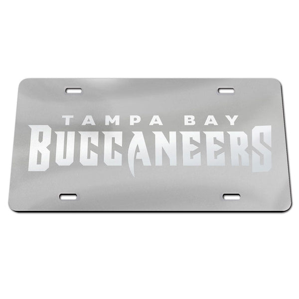 Tampa Bay Buccaneers FROSTED Specialty Acrylic License Plate