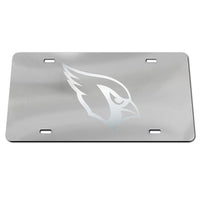 Arizona Cardinals FROSTED Specialty Acrylic License Plate