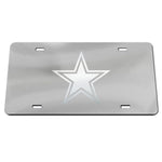 Dallas Cowboys FROSTED Specialty Acrylic License Plate
