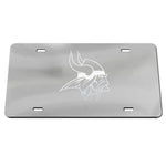 Minnesota Vikings FROSTED Specialty Acrylic License Plate