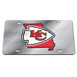 Kansas City Chiefs STATE Specialty Acrylic License Plate