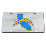 Los Angeles Chargers Specialty Acrylic License Plate