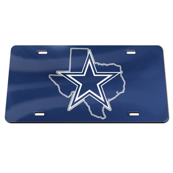 Dallas Cowboys STATE Specialty Acrylic License Plate