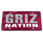 Wholesale-Montana Grizzlies Acrylic Classic License Plates