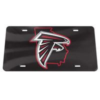 Atlanta Falcons STATE Specialty Acrylic License Plate