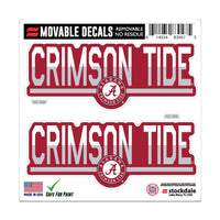 Alabama Crimson Tide COLOR DUO All Surface Decal 6" x 6"