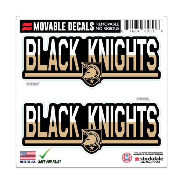 Wholesale-Army Black Knights COLOR DUO All Surface Decal 6" x 6"