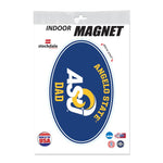 Wholesale-Angelo State Rams Outdoor Magnets 5" x 7"