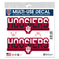 Indiana Hoosiers All Surface Decal 6" x 6"