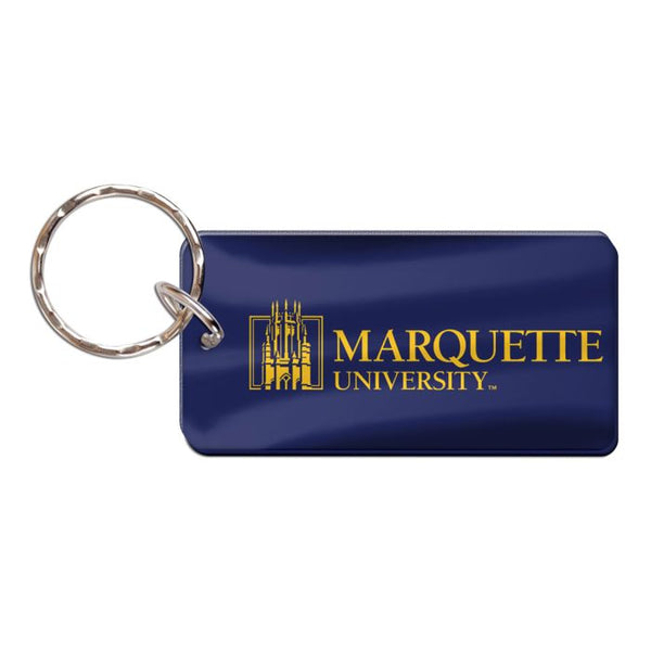 Wholesale-Marquette Golden Eagles Keychain Rectangle