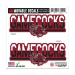 South Carolina Gamecocks COLOR DUO All Surface Decal 6" x 6"