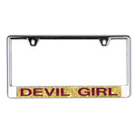 Wholesale-Arizona State Sun Devils GLITTER BACKGROUND Lic Plt Frame B/O Metallic