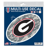 Georgia Bulldogs CAMO All Surface Decal 6" x 6"