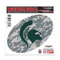 Wholesale-Michigan State Spartans CAMO All Surface Decal 6" x 6"