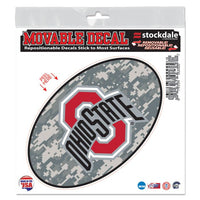 Wholesale-Ohio State Buckeyes CAMO All Surface Decal 6" x 6"