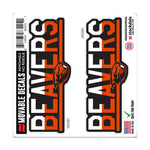 Oregon State Beavers COLOR DUO All Surface Decal 6" x 6"