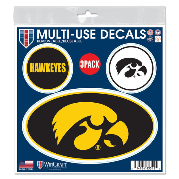 Iowa Hawkeyes All Surface Decal 6" x 6"