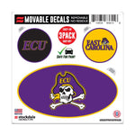 Wholesale-East Carolina Pirates All Surface Decal 6" x 6"