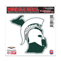 Wholesale-Michigan State Spartans STATE All Surface Decal 6" x 6"