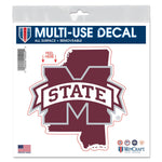 Mississippi State Bulldogs All Surface Decal 6" x 6"