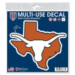 Texas Longhorns STATE All Surface Decal 6" x 6"