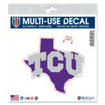 TCU Horned Frogs All Surface Decal 6" x 6"